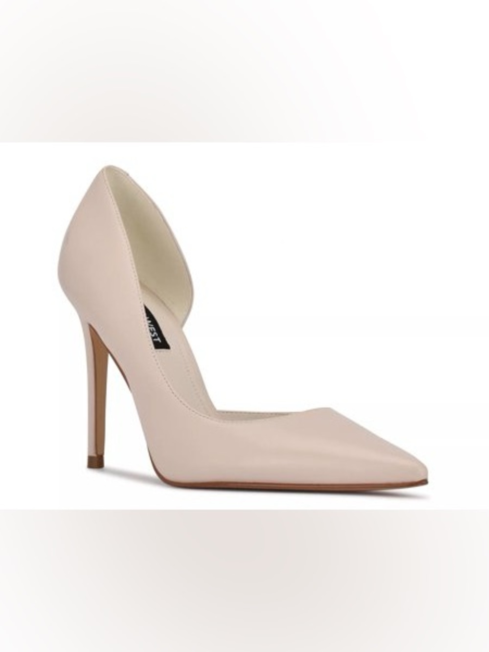 NEW Nine West Ivory Folowe Pointed Toe High Heels size 8.5 - Picture 3 of 4